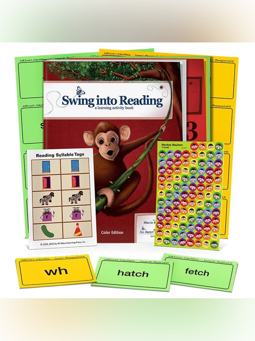 NEW All About Reading Level 3 Student Packet Color Edition Homeschool